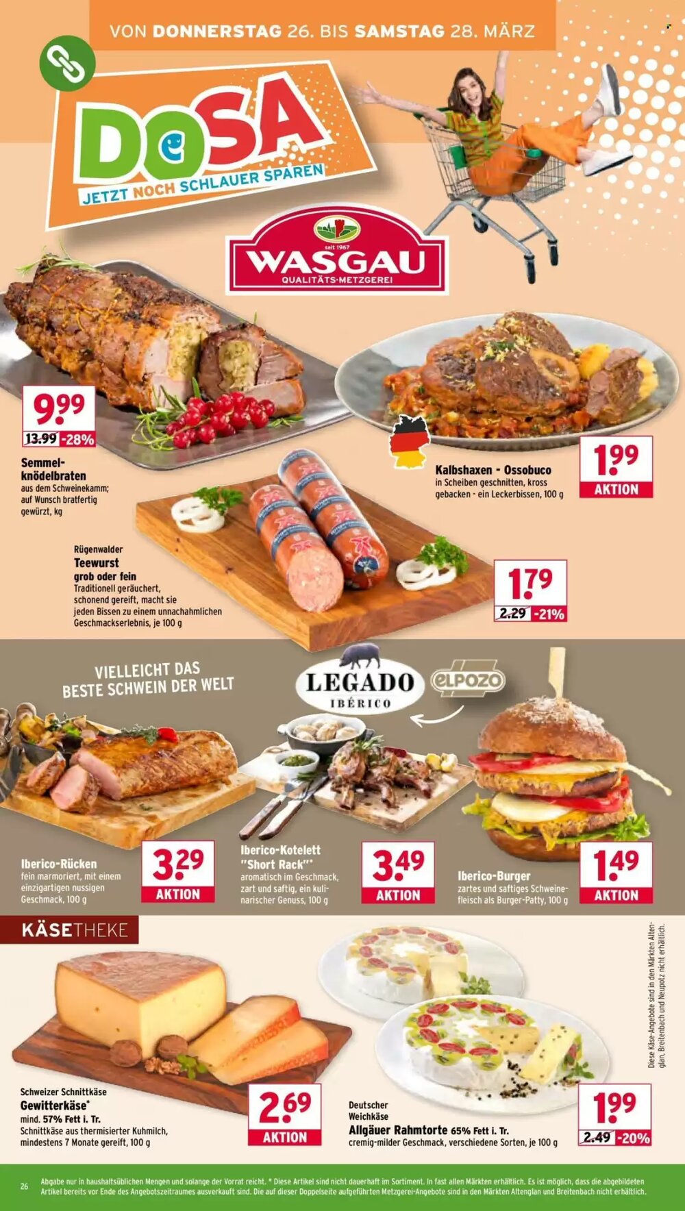 Wasgau Prospekt (ab 23.03.2026) zum Blättern - Seite 26