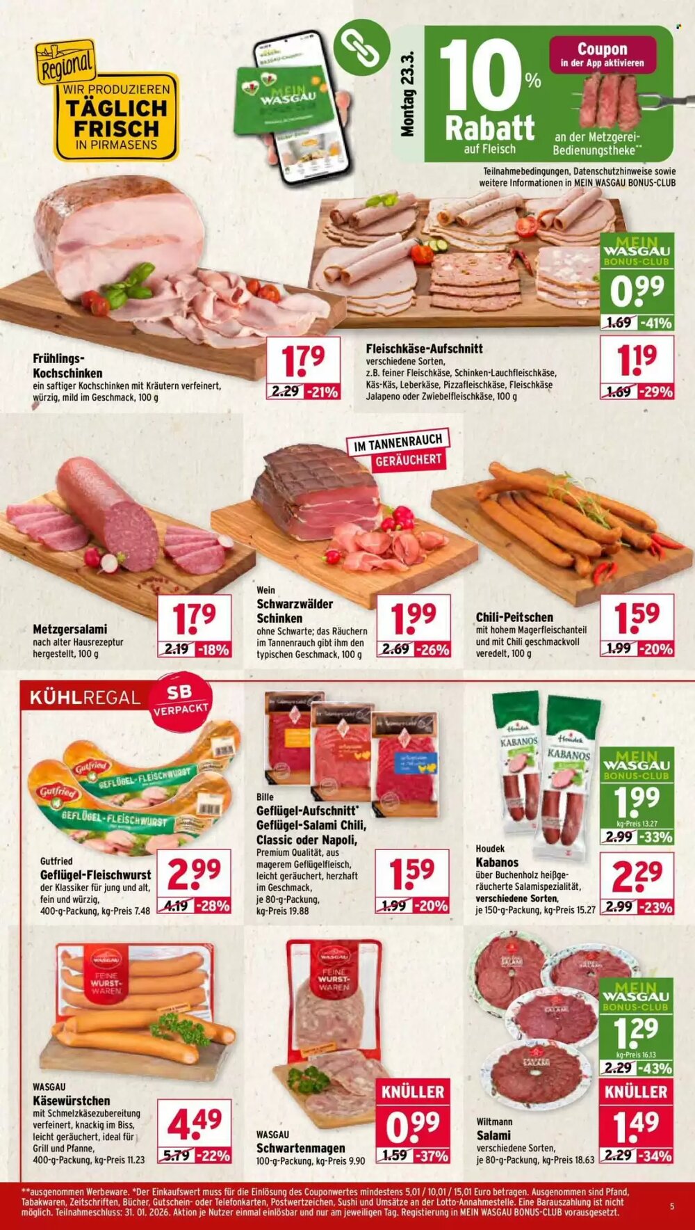 Wasgau Prospekt (ab 23.03.2026) zum Blättern - Seite 5