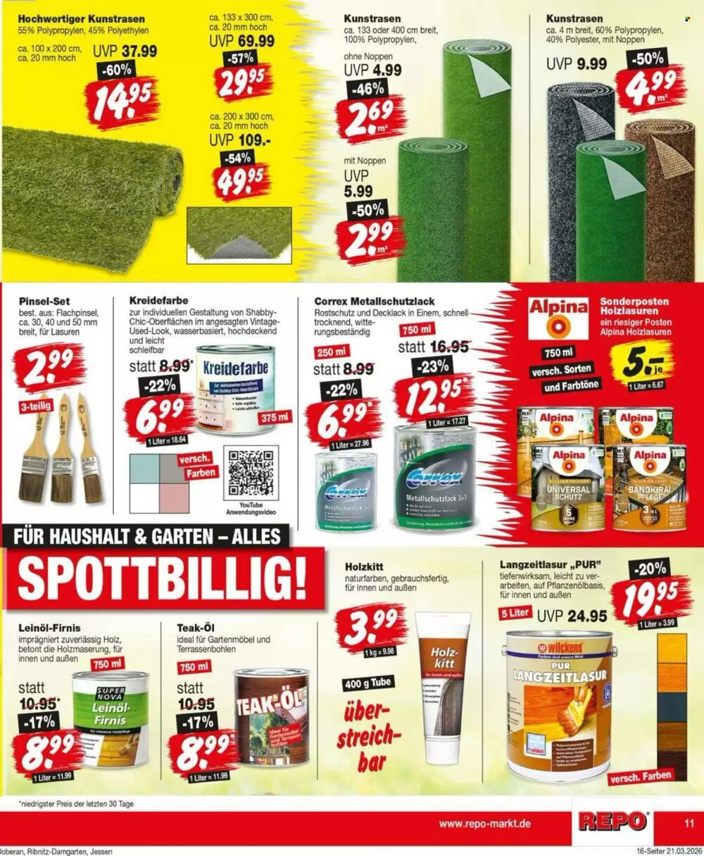 Repo Markt Prospekt (ab 23.03.2026) zum Blättern - Seite 11