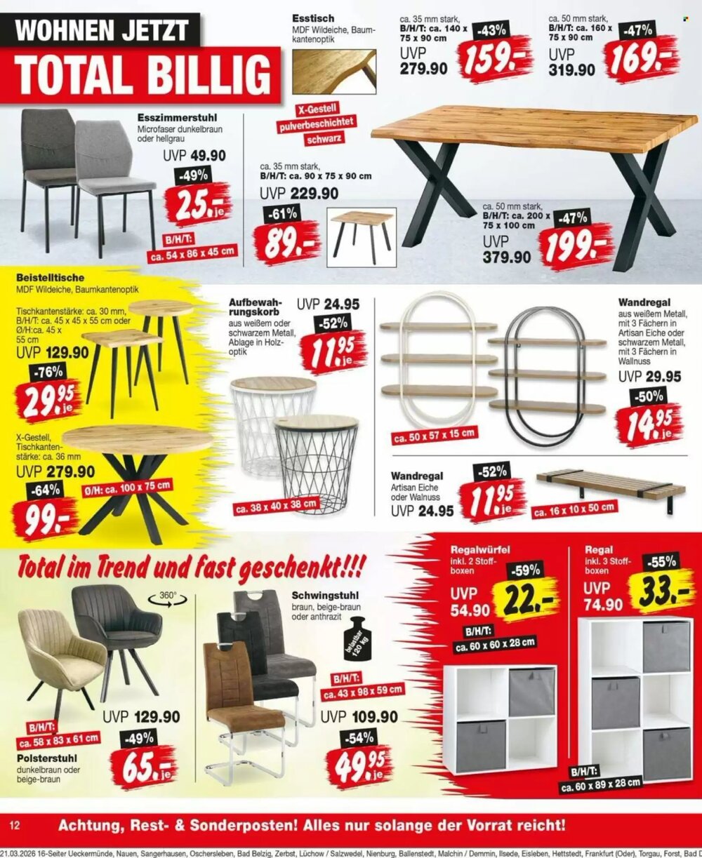 Repo Markt Prospekt (ab 23.03.2026) zum Blättern - Seite 12