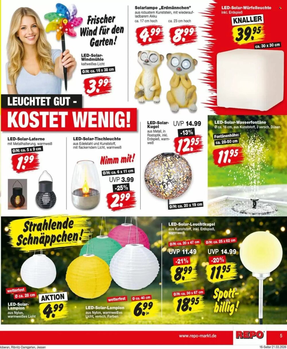 Repo Markt Prospekt (ab 23.03.2026) zum Blättern - Seite 5