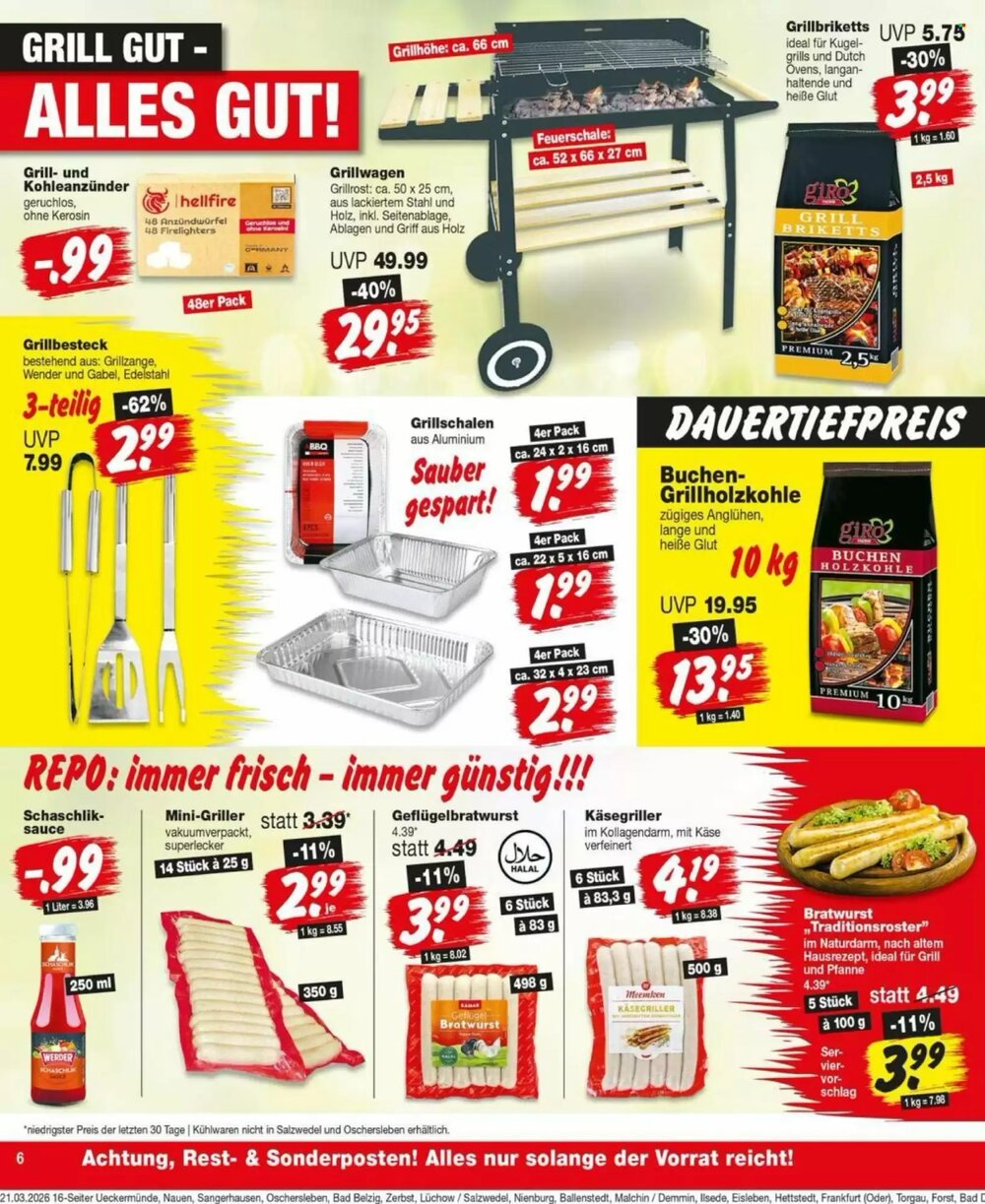 Repo Markt Prospekt (ab 23.03.2026) zum Blättern - Seite 6