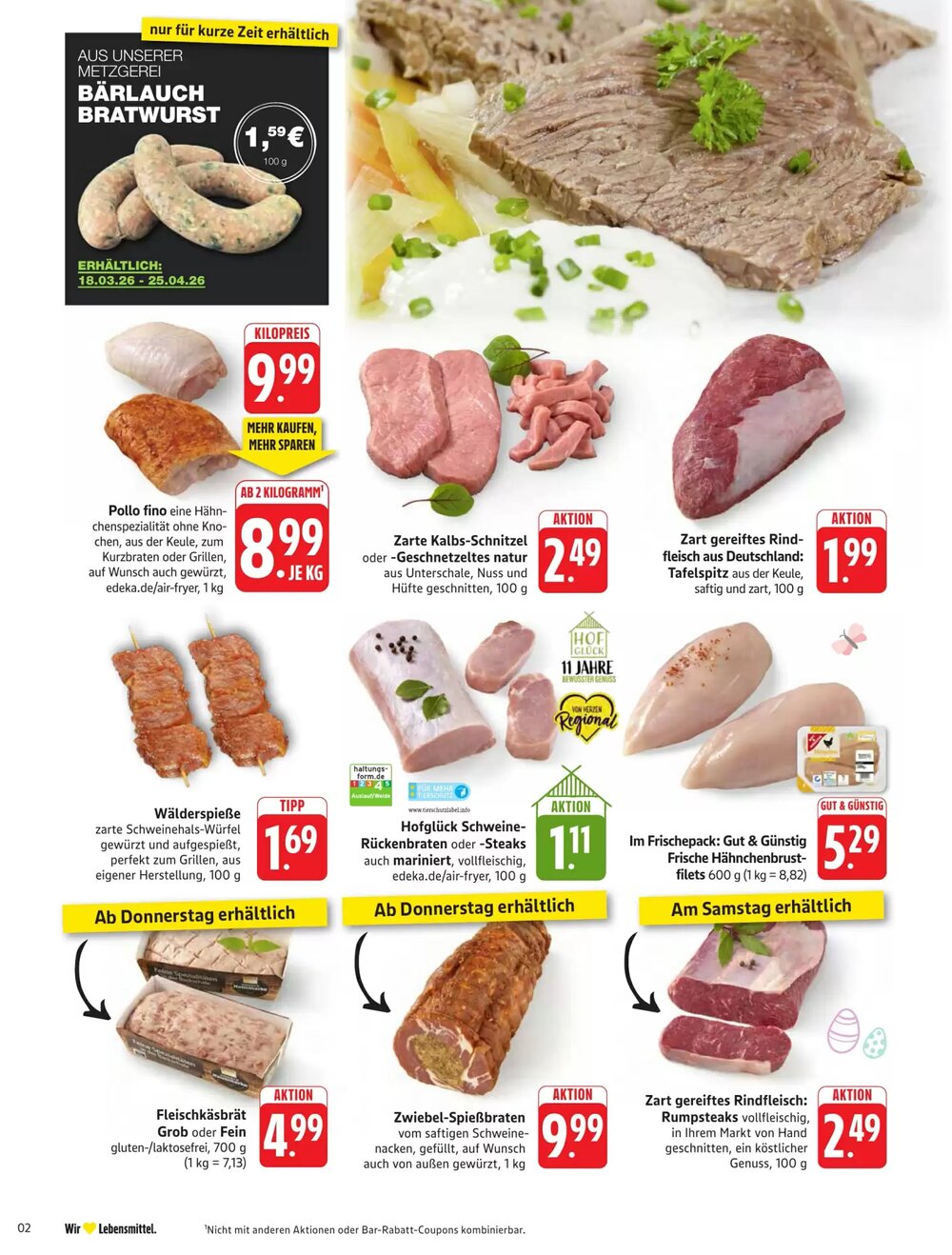 Schmidt's Märkte Prospekt (ab 23.03.2026) zum Blättern - Seite 2