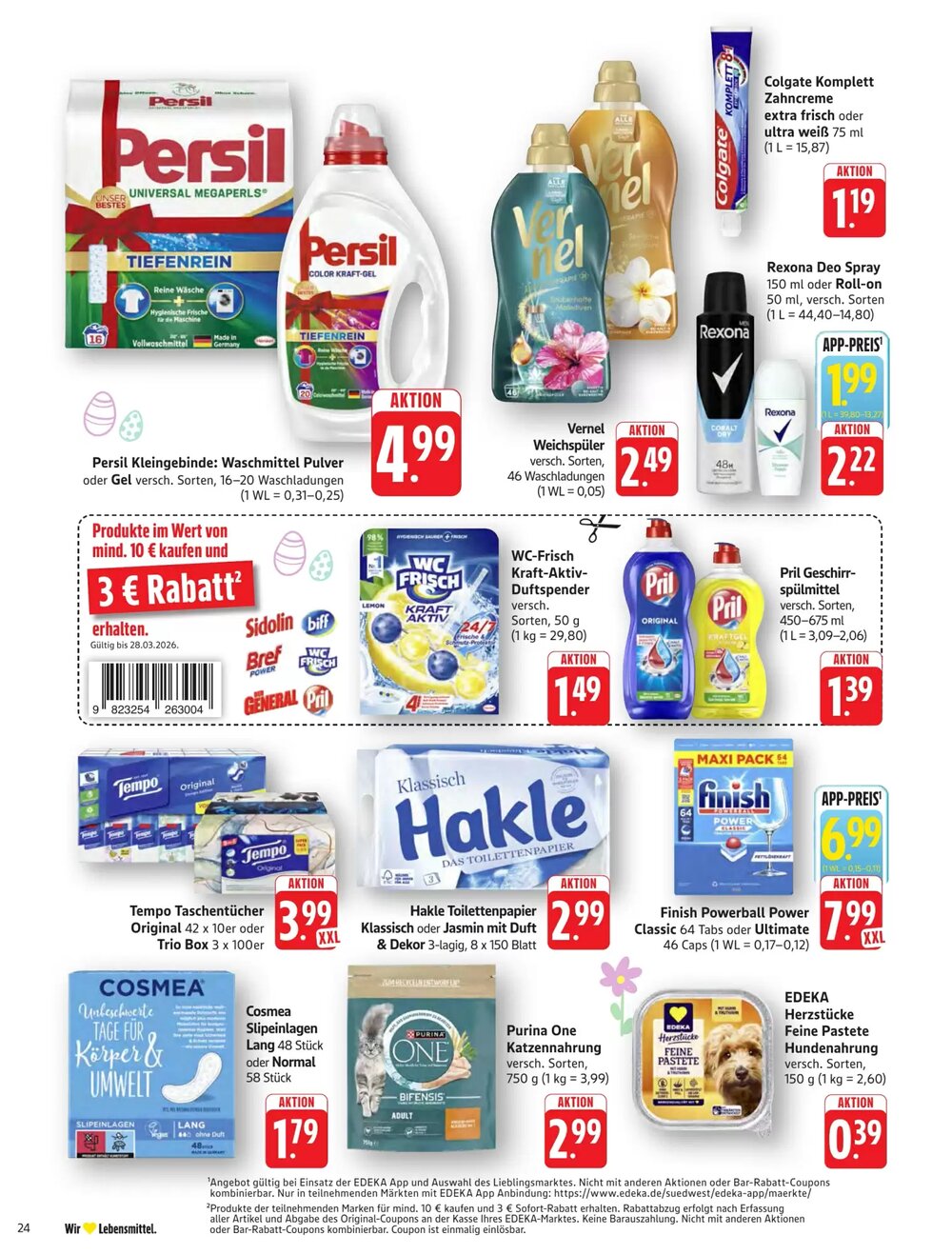 Schmidt's Märkte Prospekt (ab 23.03.2026) zum Blättern - Seite 24