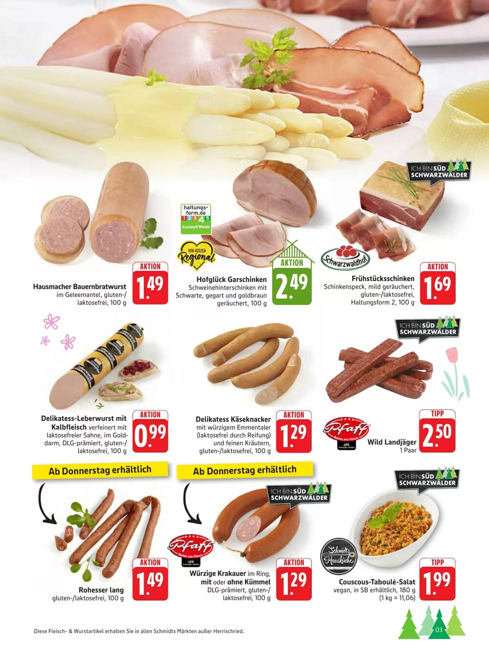 Schmidt's Märkte Prospekt (ab 23.03.2026) zum Blättern - Seite 3