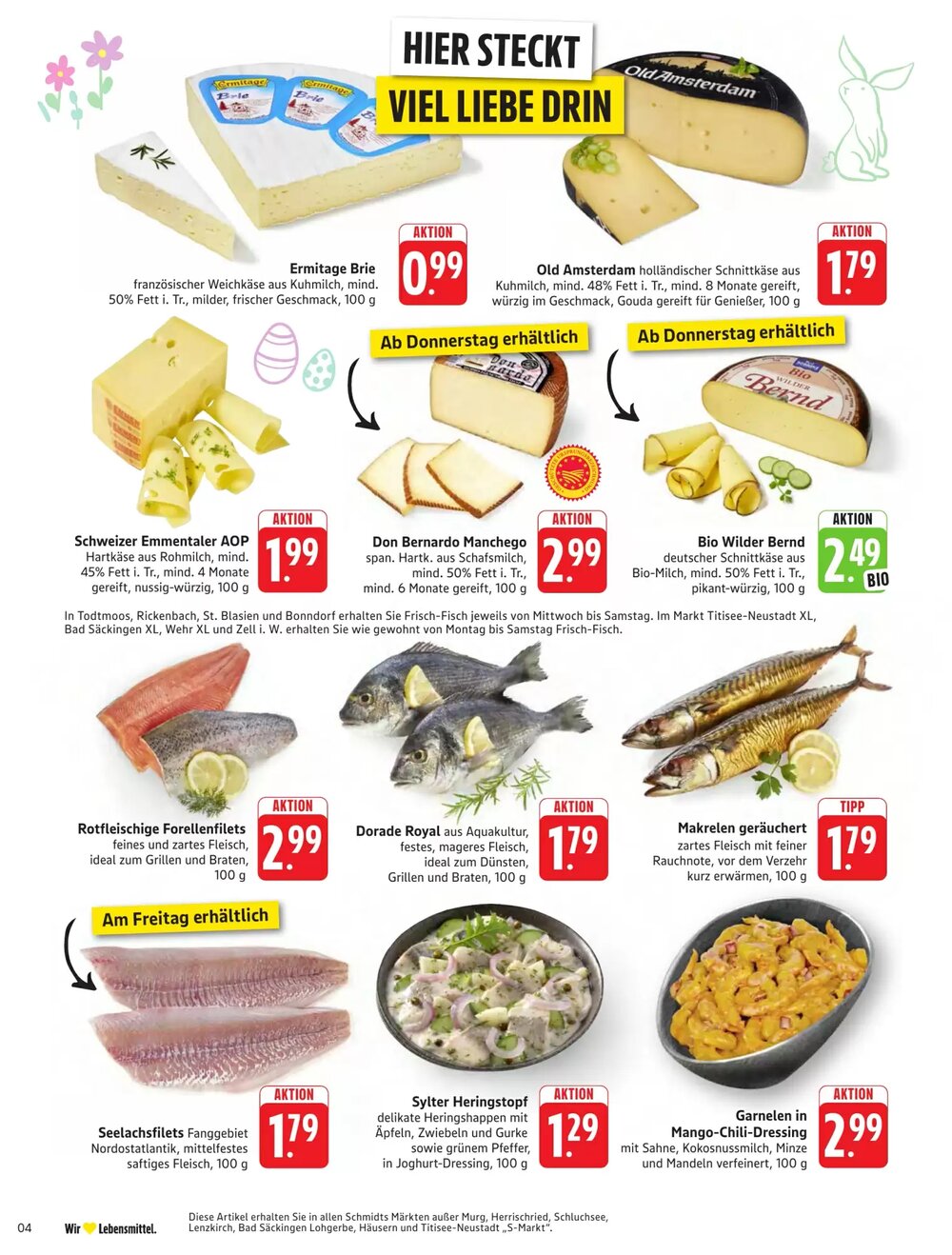 Schmidt's Märkte Prospekt (ab 23.03.2026) zum Blättern - Seite 4