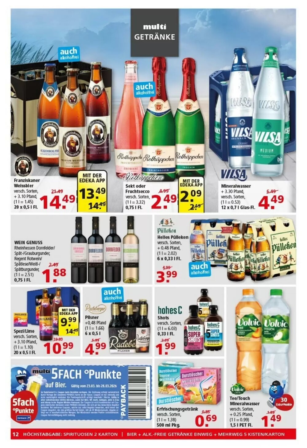 Multi Markt Prospekt (ab 23.03.2026) zum Blättern - Seite 12