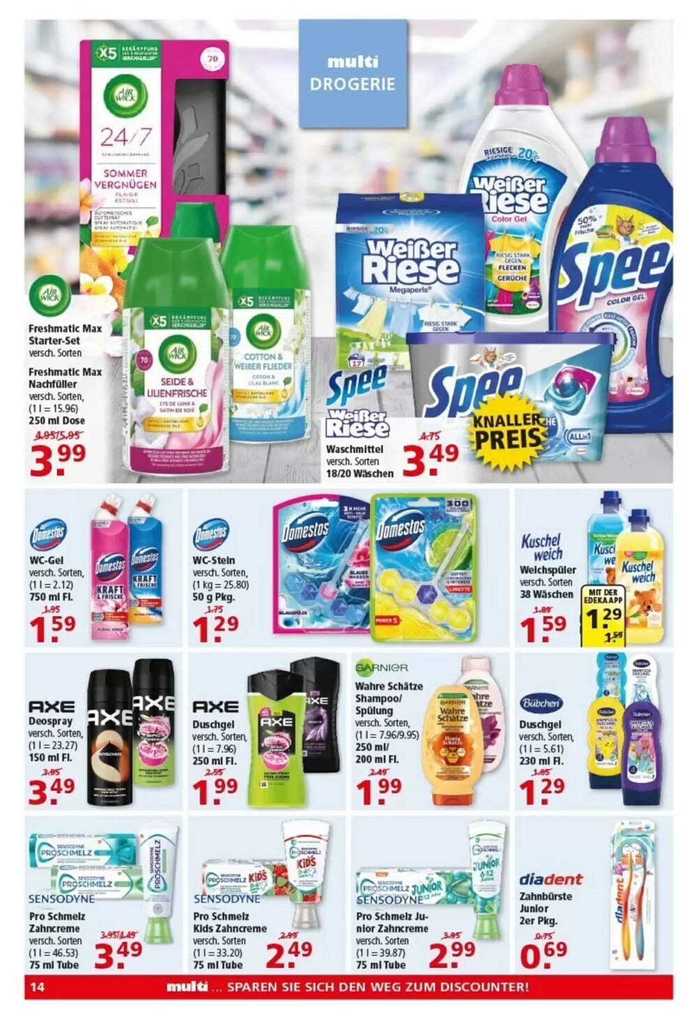 Multi Markt Prospekt (ab 23.03.2026) zum Blättern - Seite 14