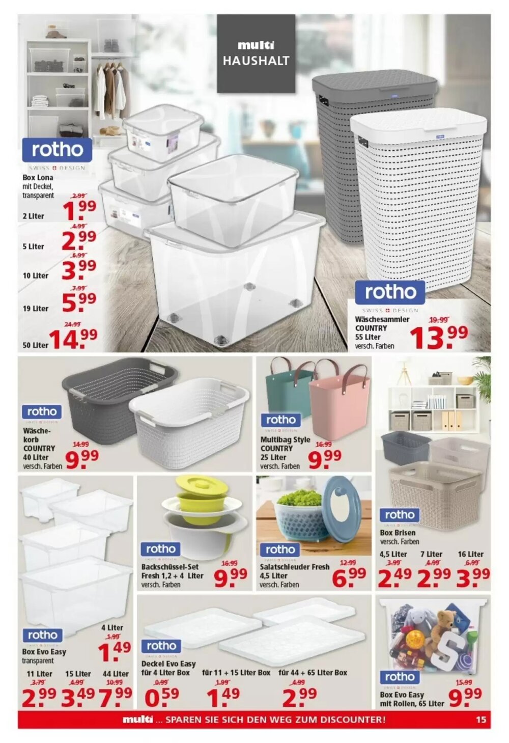 Multi Markt Prospekt (ab 23.03.2026) zum Blättern - Seite 15