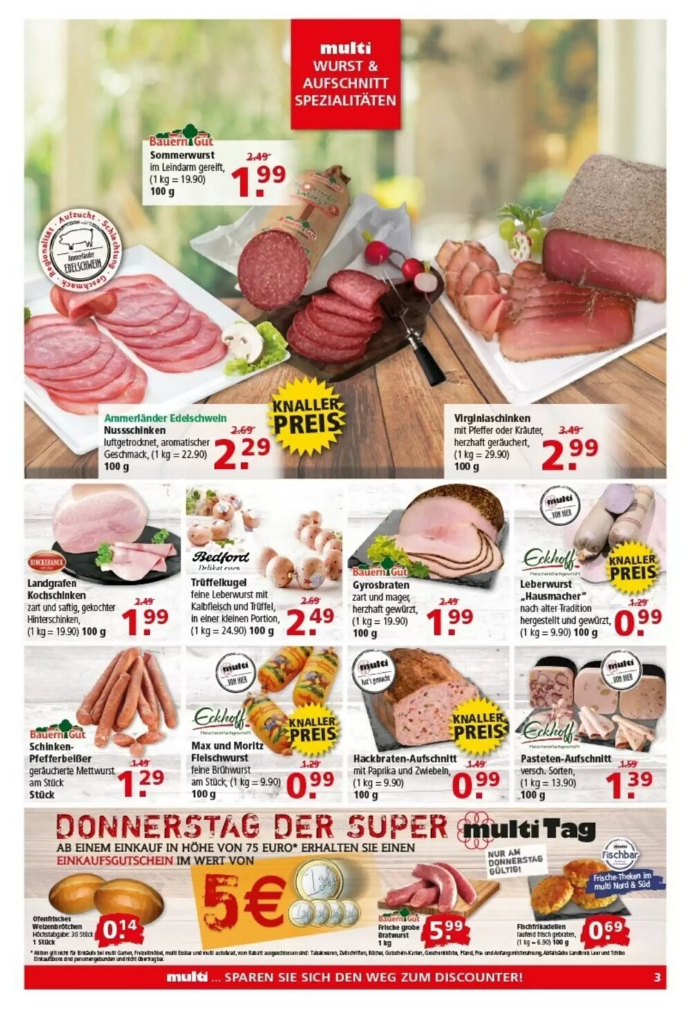 Multi Markt Prospekt (ab 23.03.2026) zum Blättern - Seite 3