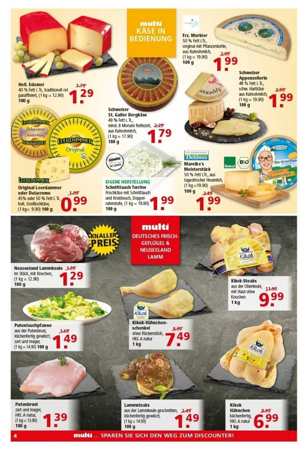 Multi Markt Prospekt (ab 23.03.2026) zum Blättern - Seite 4