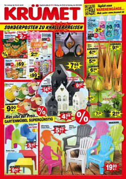 Krümet Sonderposten Prospekt (ab 23.03.2026) zum Blättern