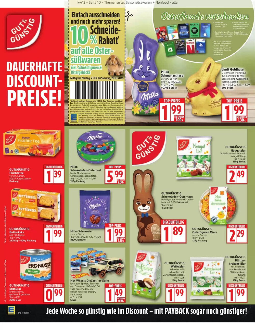 Edeka24 Prospekt (ab 23.03.2026) zum Blättern - Seite 10