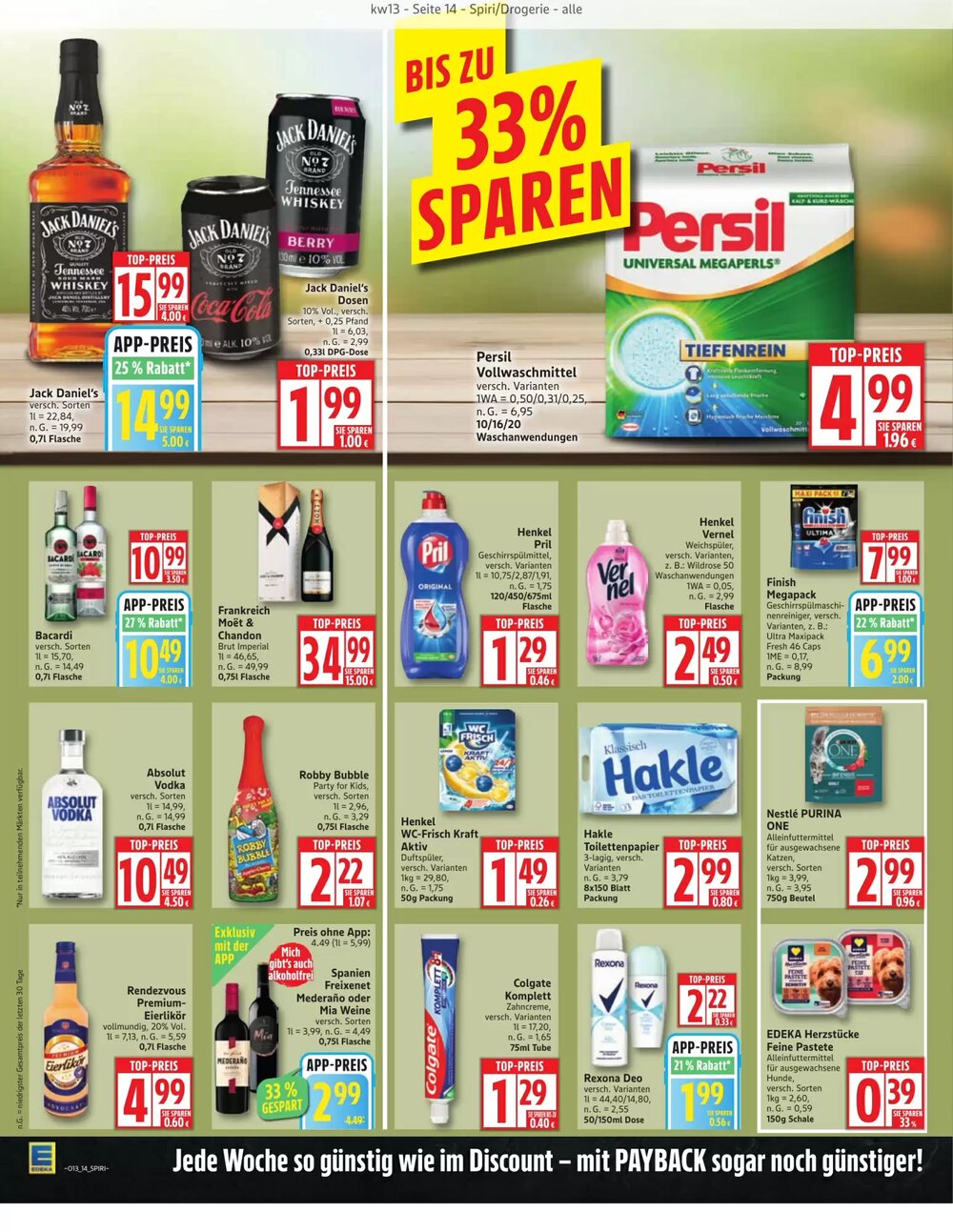 Edeka24 Prospekt (ab 23.03.2026) zum Blättern - Seite 14