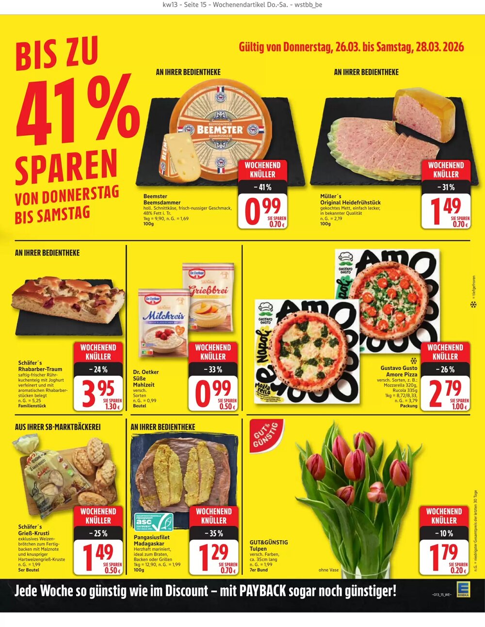 Edeka24 Prospekt (ab 23.03.2026) zum Blättern - Seite 15