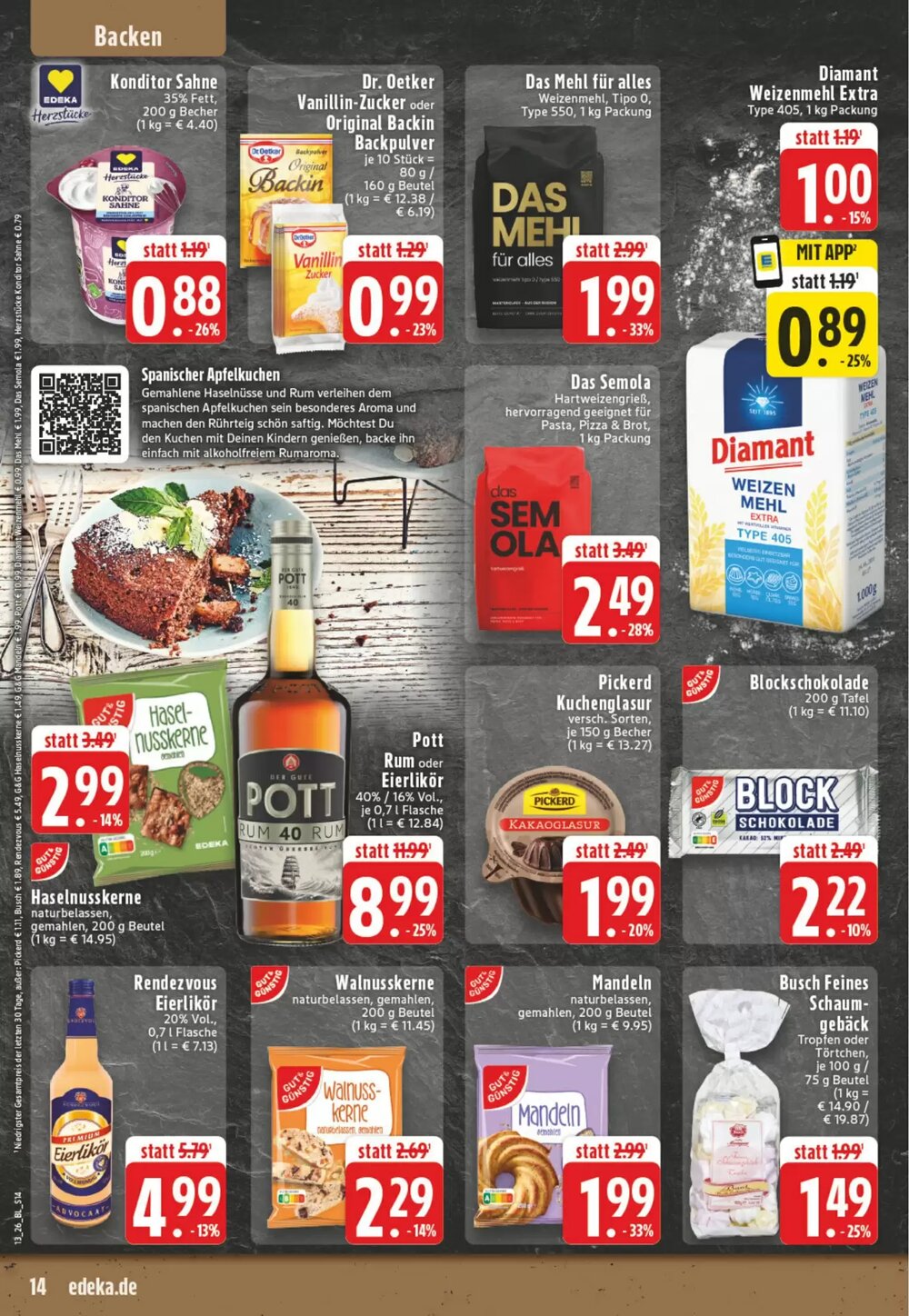 EDEKA Vogl Prospekt (ab 23.03.2026) zum Blättern - Seite 16