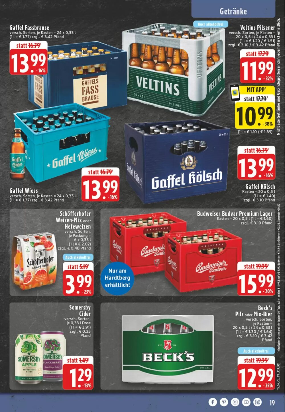 EDEKA Vogl Prospekt (ab 23.03.2026) zum Blättern - Seite 21