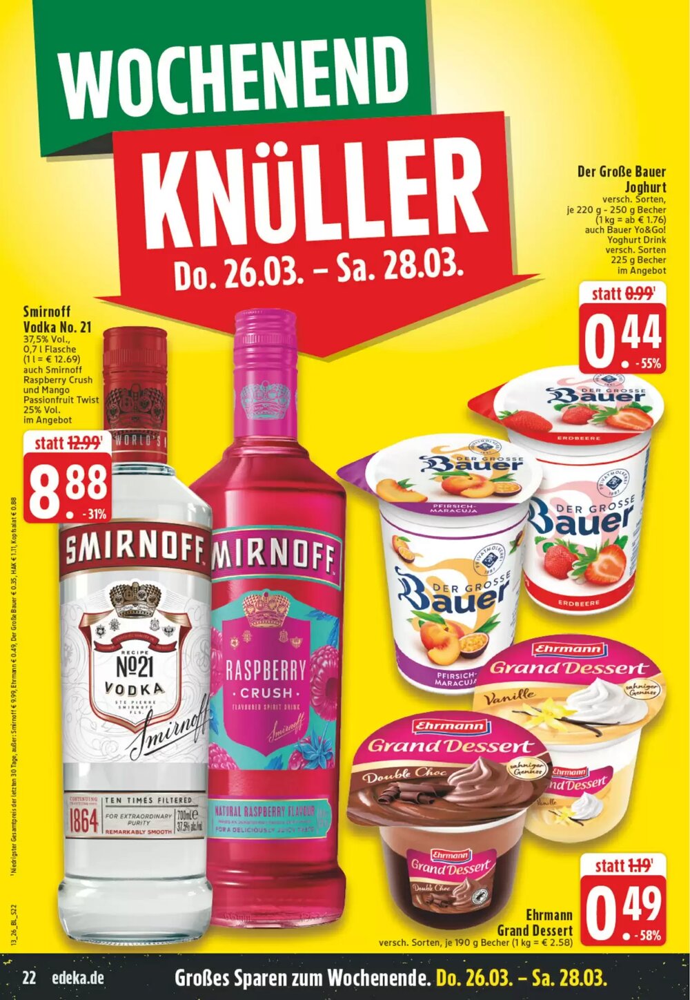 EDEKA Vogl Prospekt (ab 23.03.2026) zum Blättern - Seite 24