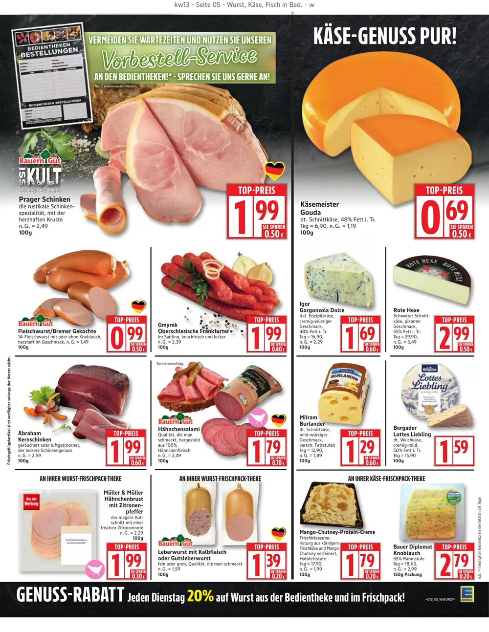 EDEKA Stralsund Prospekt (ab 23.03.2026) zum Blättern - Seite 5