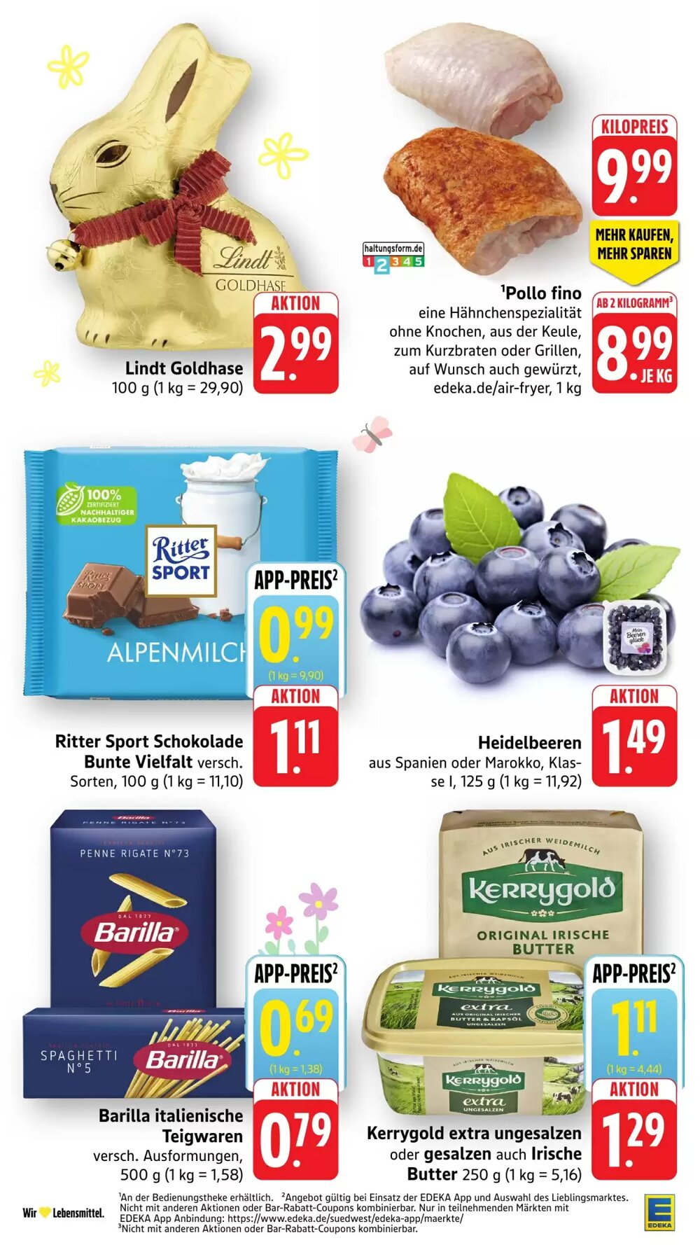 EDEKA Berger Prospekt (ab 23.03.2026) zum Blättern - Seite 2