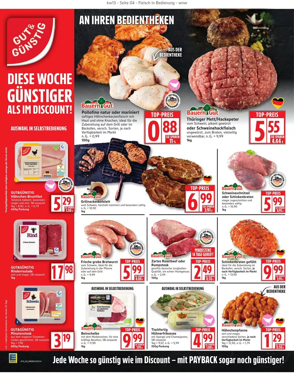 Edeka Aktiv Markt Prospekt (ab 23.03.2026) zum Blättern - Seite 4