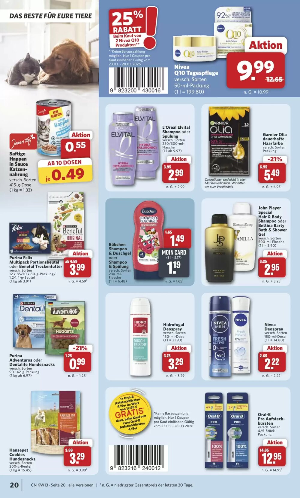 Combi Prospekt (ab 23.03.2026) zum Blättern - Seite 20