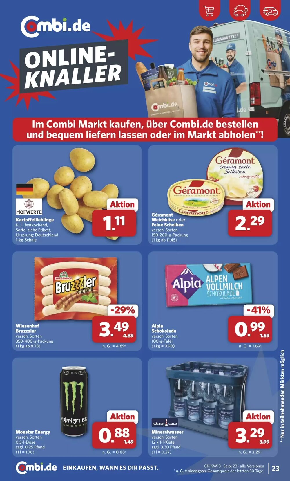 Combi Prospekt (ab 23.03.2026) zum Blättern - Seite 23