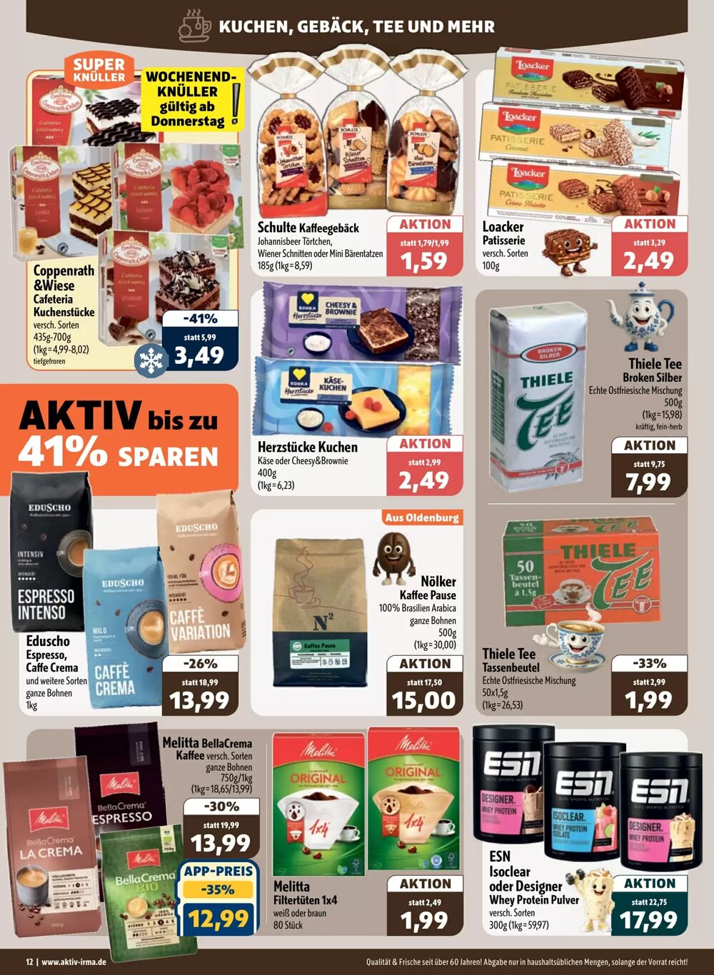 Aktiv Irma Prospekt (ab 23.03.2026) zum Blättern - Seite 12