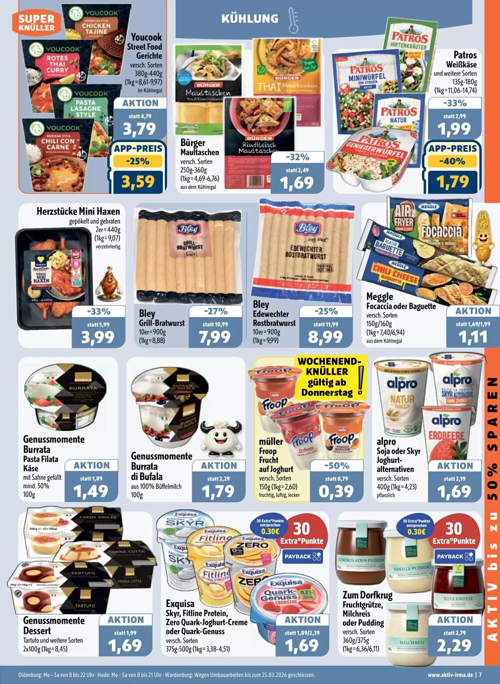 Aktiv Irma Prospekt (ab 23.03.2026) zum Blättern - Seite 7