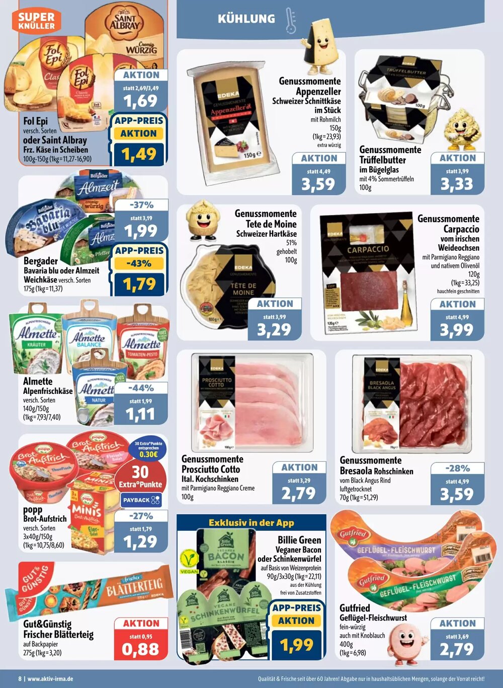 Aktiv Irma Prospekt (ab 23.03.2026) zum Blättern - Seite 8