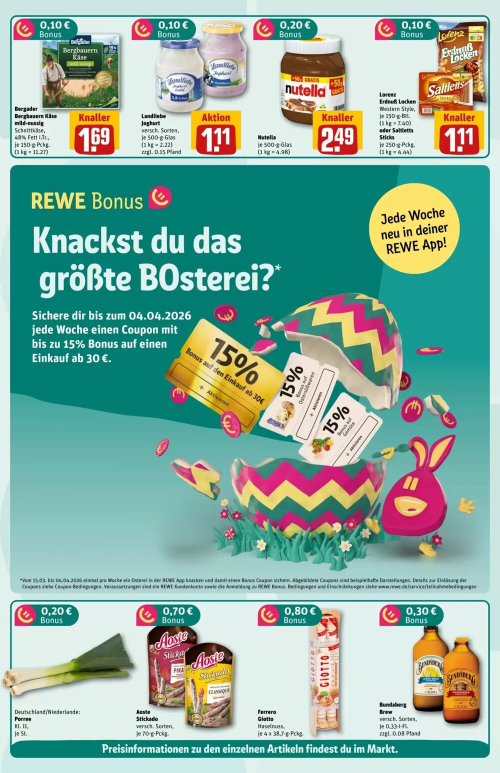REWE Center Prospekt (ab 23.03.2026) zum Blättern - Seite 2