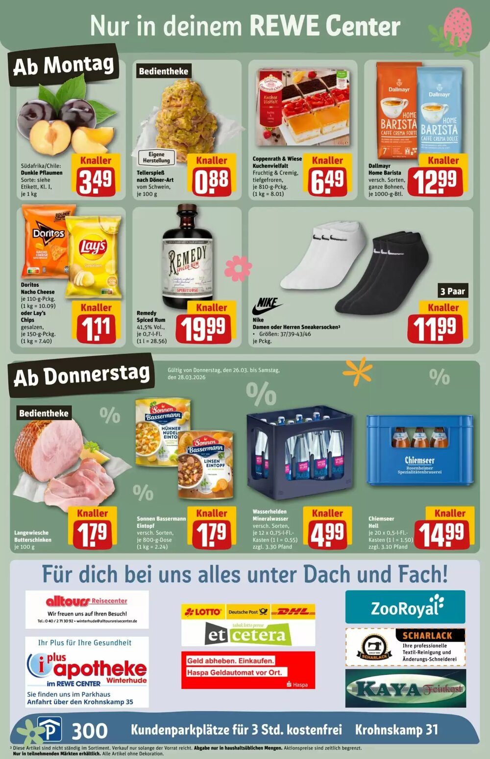 REWE Center Prospekt (ab 23.03.2026) zum Blättern - Seite 3