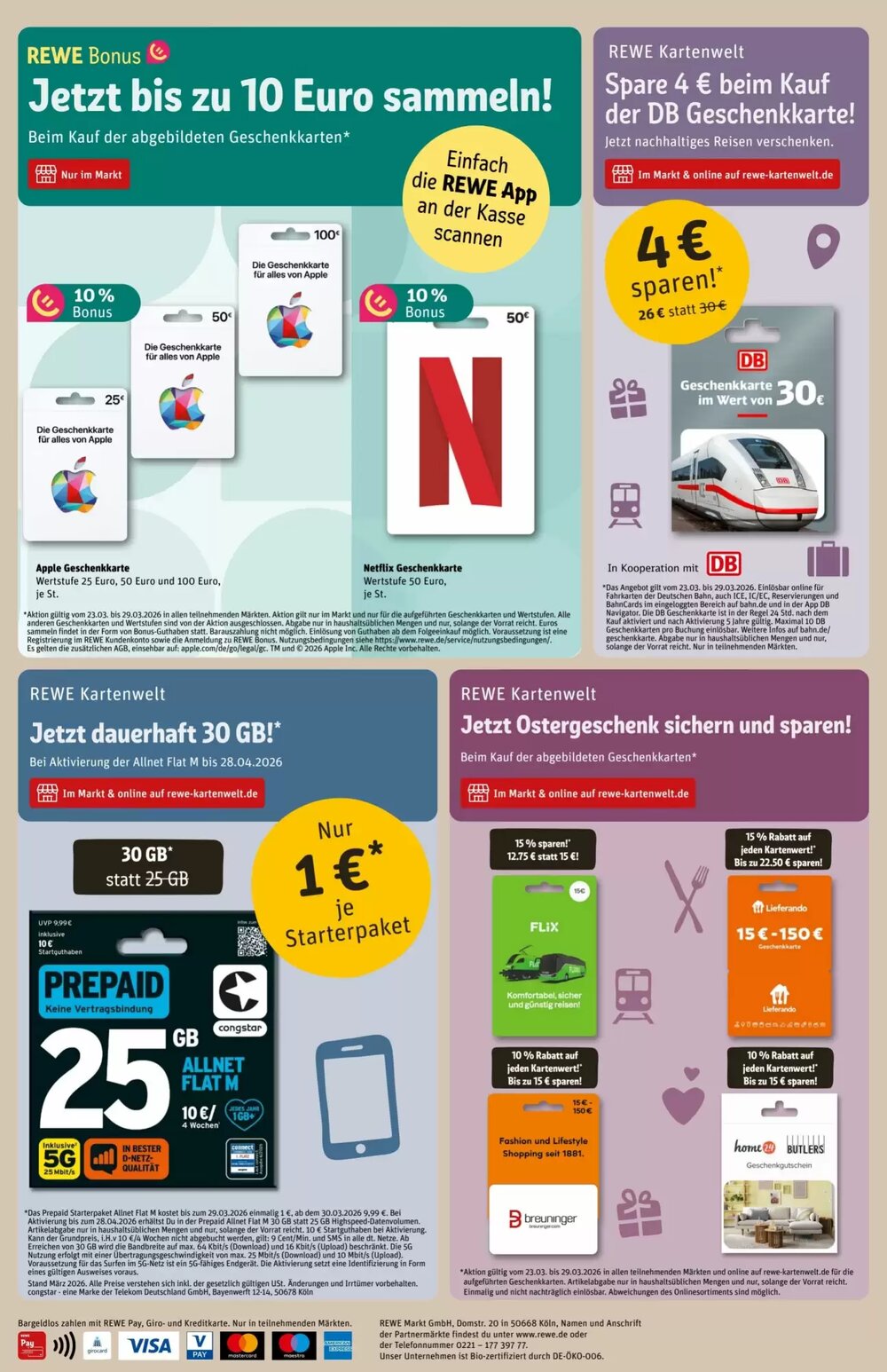 REWE Center Prospekt (ab 23.03.2026) zum Blättern - Seite 34