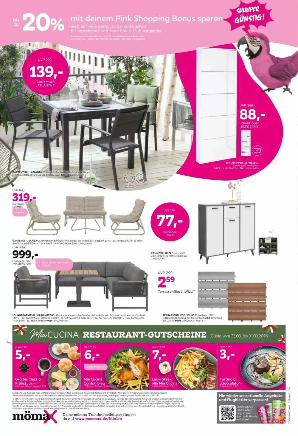 Mömax Prospekt (ab 23.03.2026) zum Blättern - Seite 8
