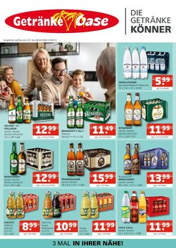 Getränke Oase Prospekt (ab 23.03.2026) zum Blättern