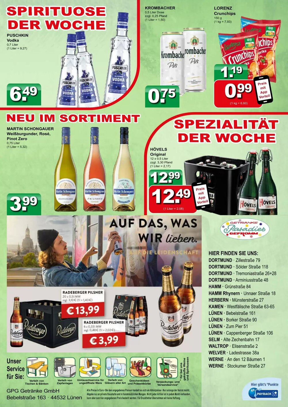 Getränkeparadies Gefromm Prospekt (ab 23.03.2026) zum Blättern - Seite 4