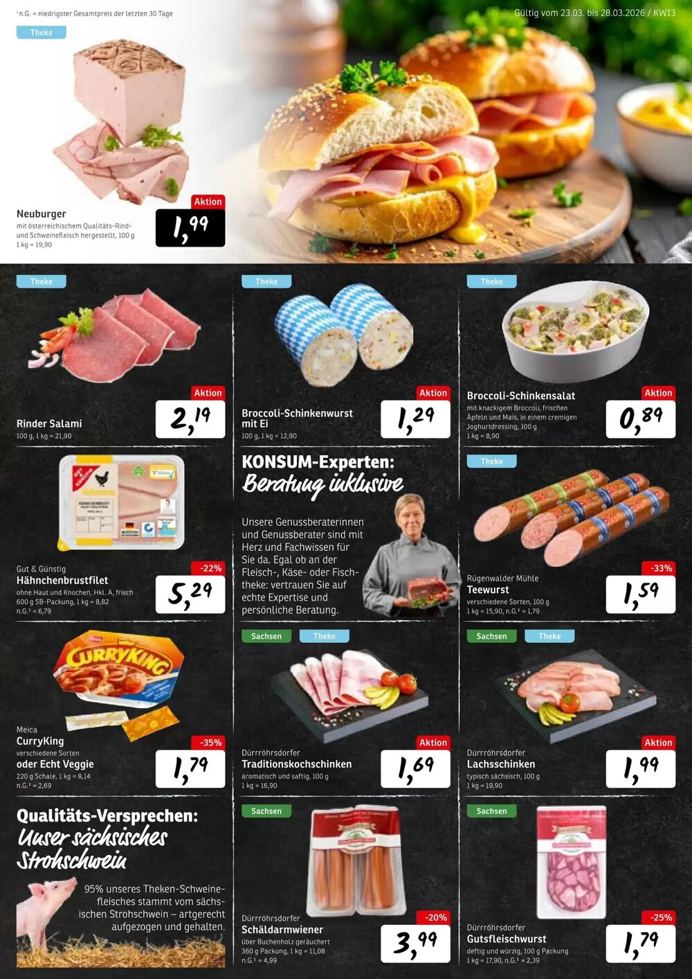 KONSUM Prospekt (ab 23.03.2026) zum Blättern - Seite 7
