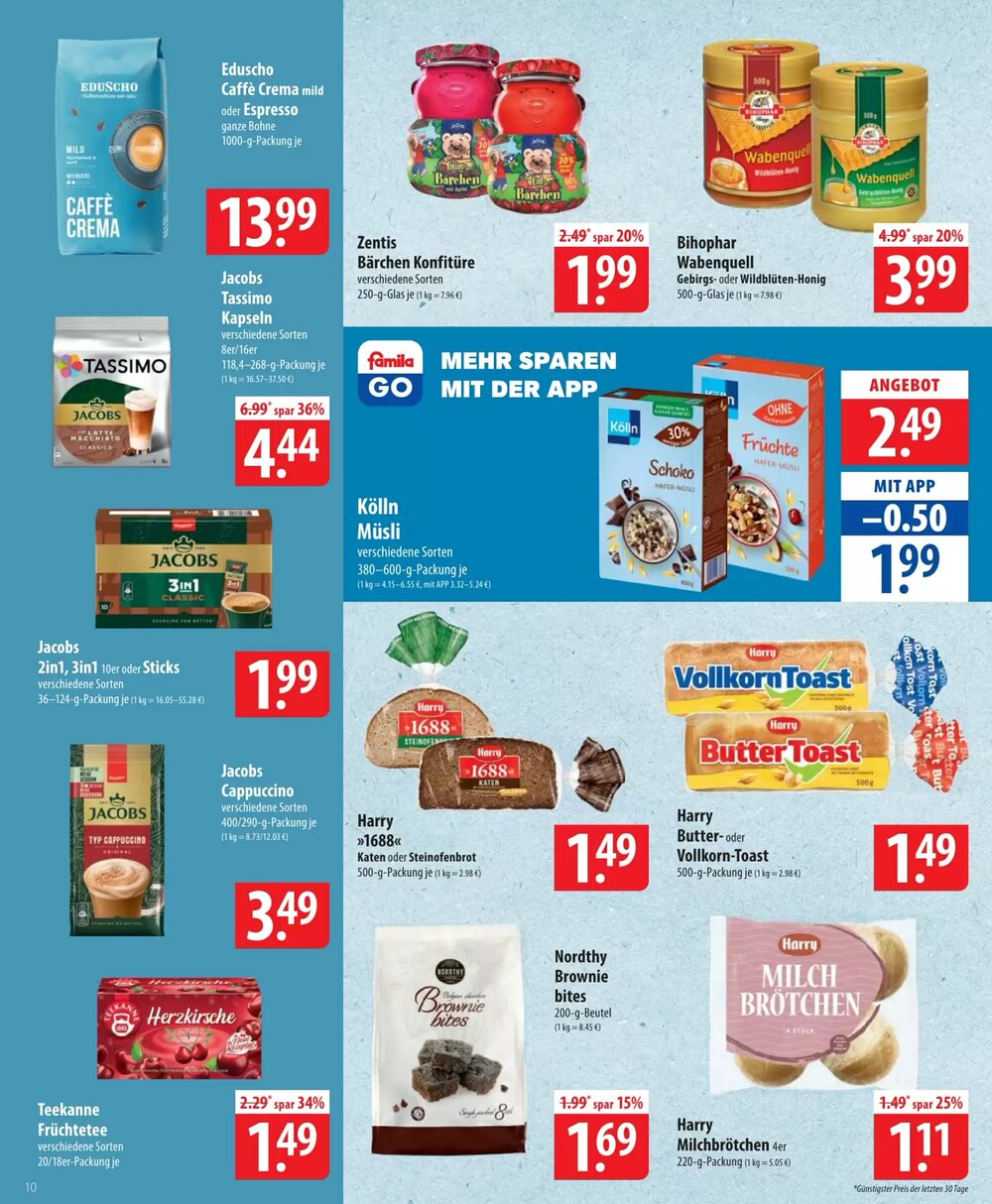 Famila Nord Ost Prospekt (ab 23.03.2026) zum Blättern - Seite 10