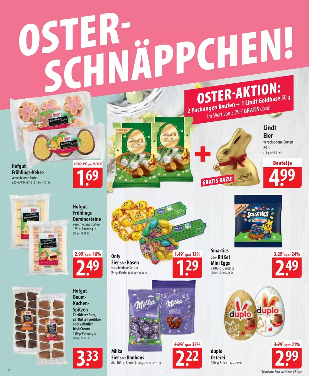 Famila Nord Ost Prospekt (ab 23.03.2026) zum Blättern - Seite 12