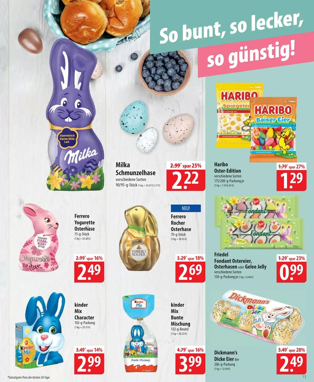 Famila Nord Ost Prospekt (ab 23.03.2026) zum Blättern - Seite 13