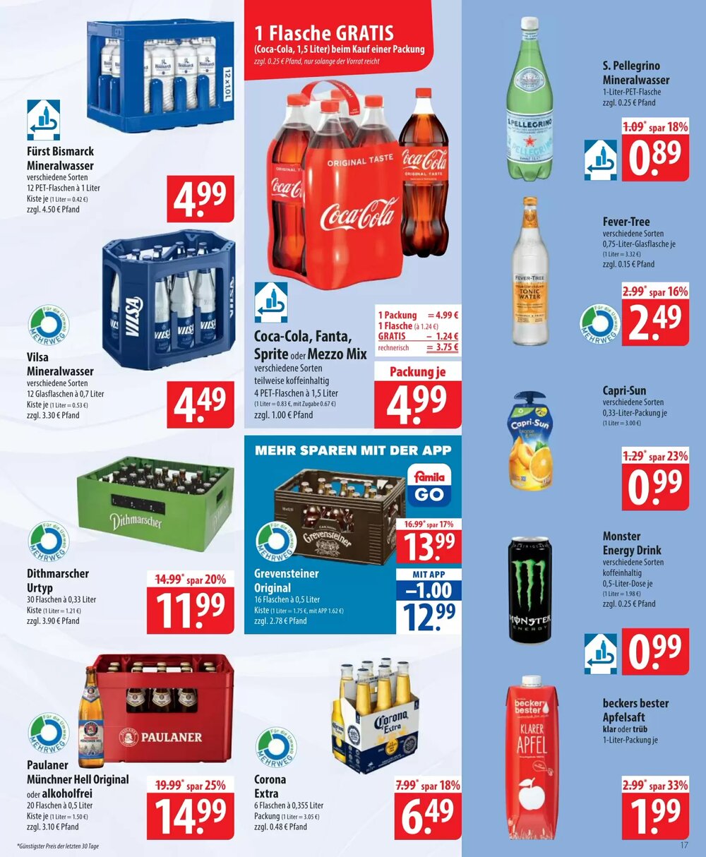 Famila Nord Ost Prospekt (ab 23.03.2026) zum Blättern - Seite 17