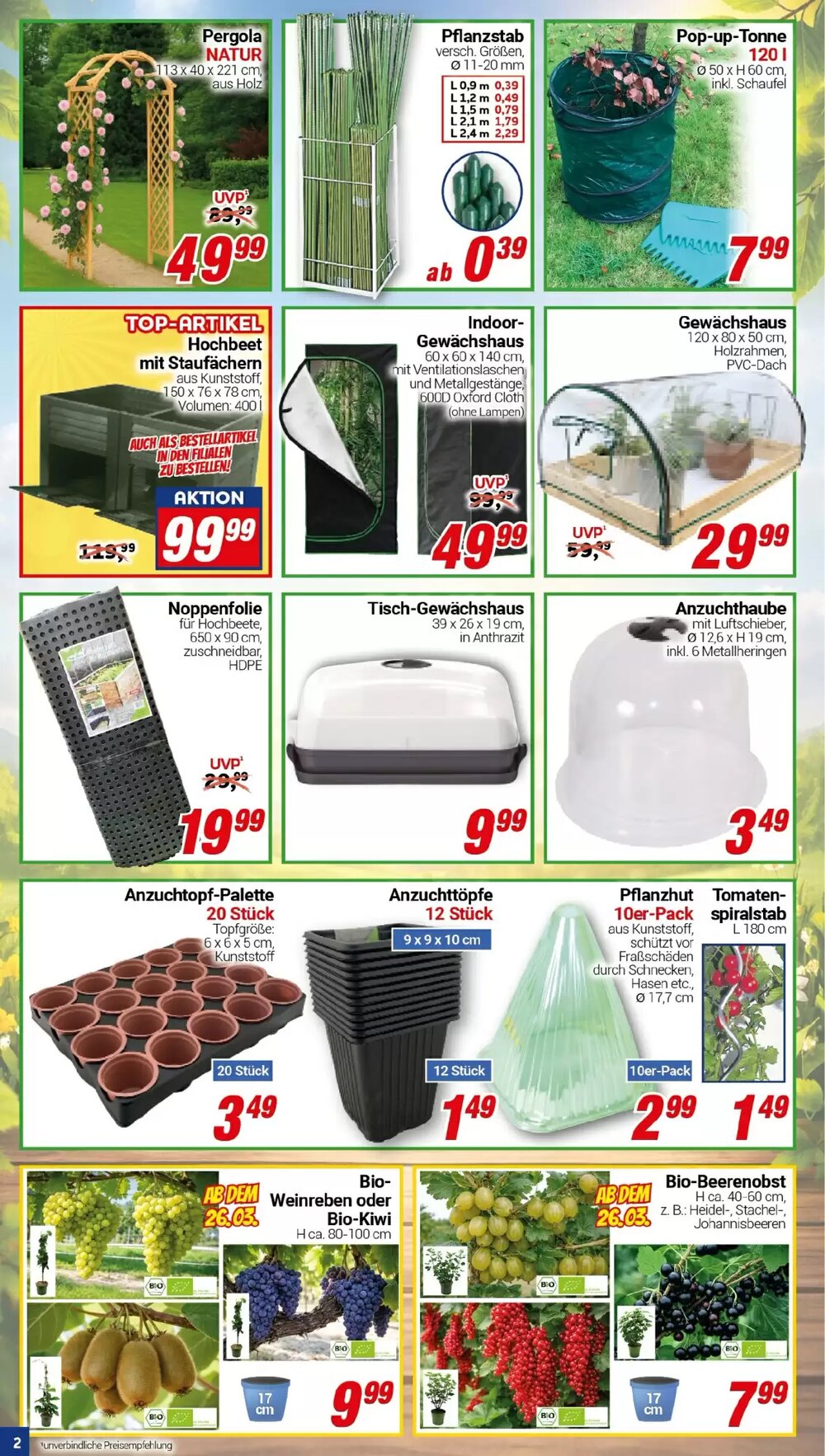 CENTERSHOP Prospekt (ab 23.03.2026) zum Blättern - Seite 2