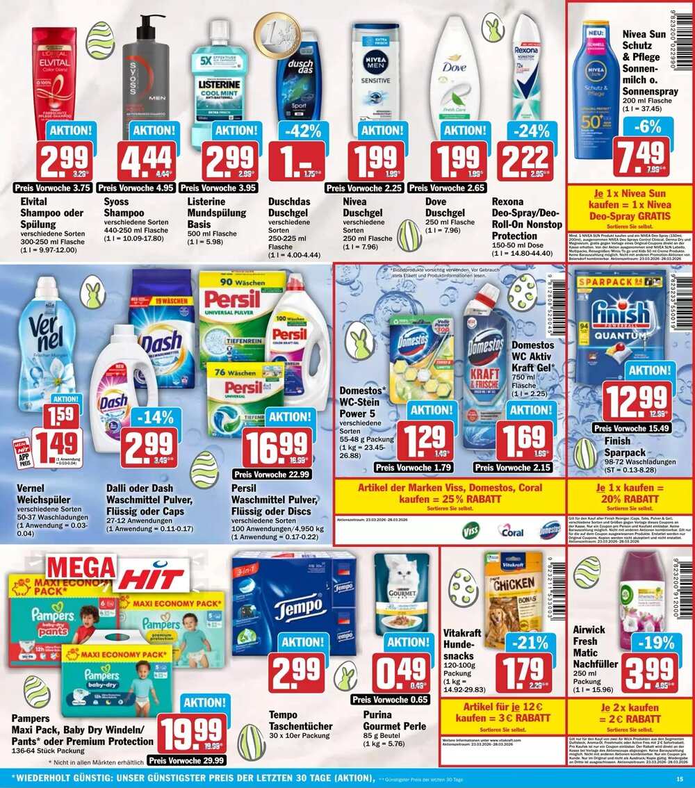 Hit Prospekt (ab 23.03.2026) zum Blättern - Seite 15