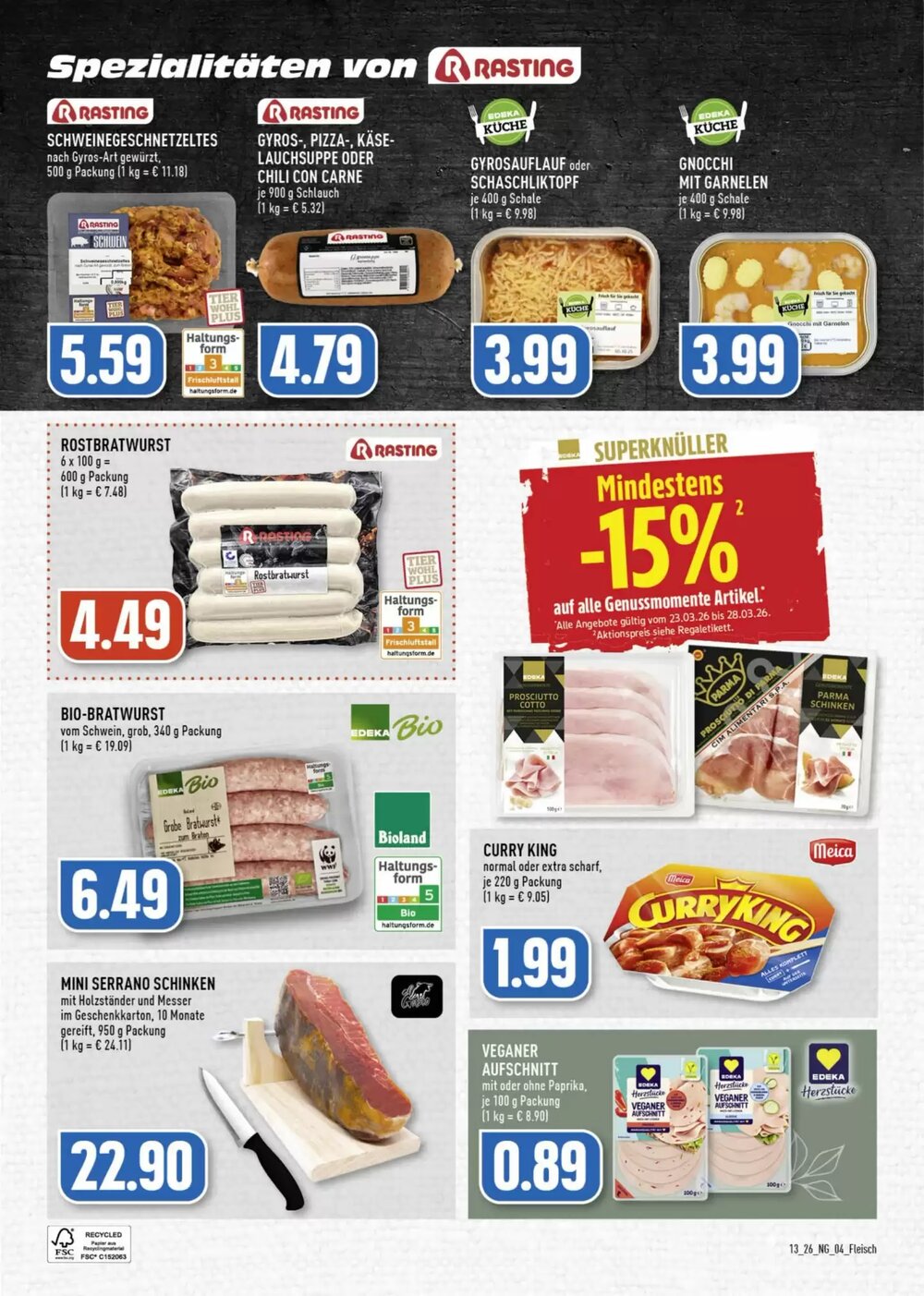 Edeka Prospekt (ab 23.03.2026) zum Blättern - Seite 4