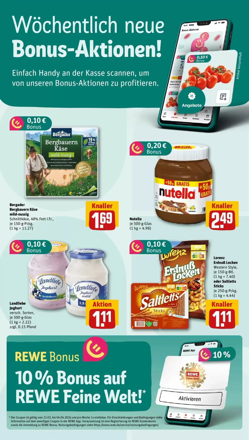 REWE Prospekt (ab 23.03.2026) zum Blättern - Seite 2
