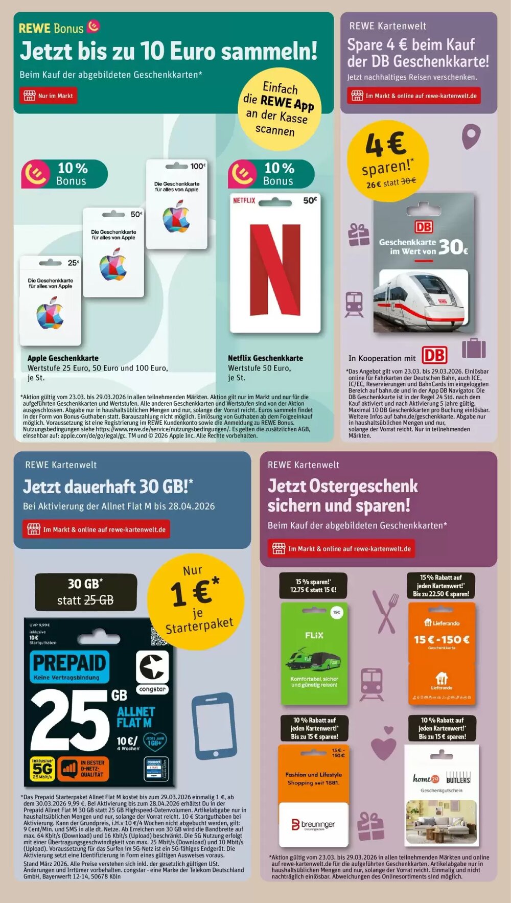 REWE Prospekt (ab 23.03.2026) zum Blättern - Seite 30
