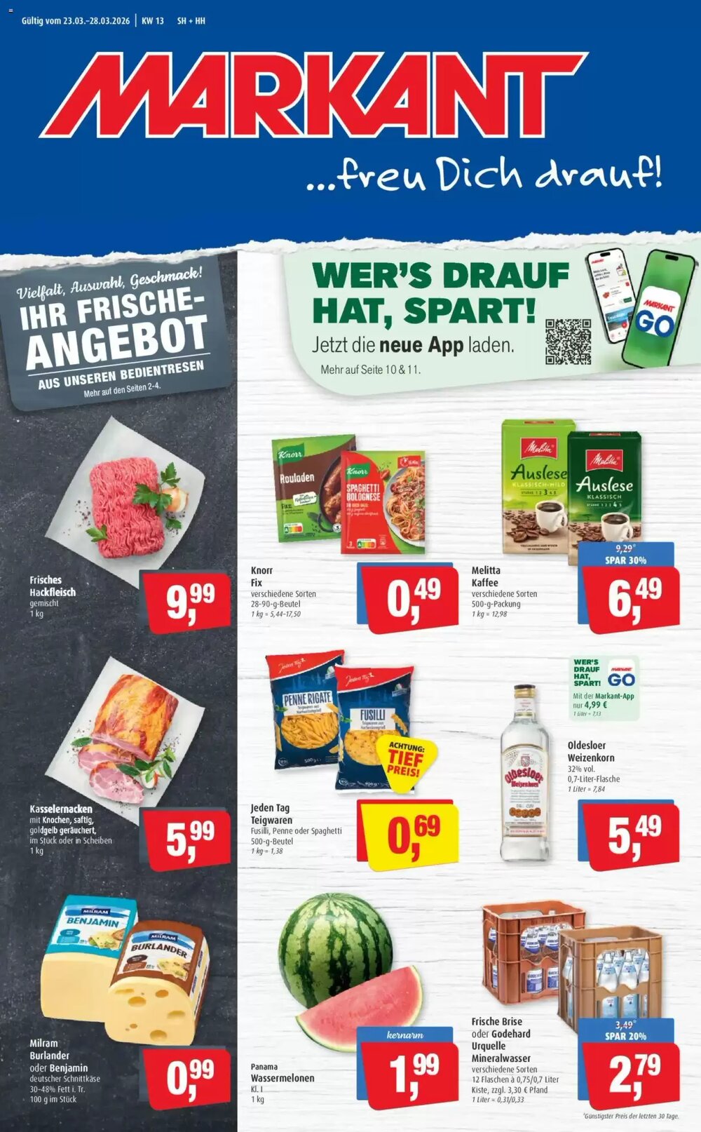 Markant Prospekt (ab 23.03.2026) zum Blättern - Seite 1