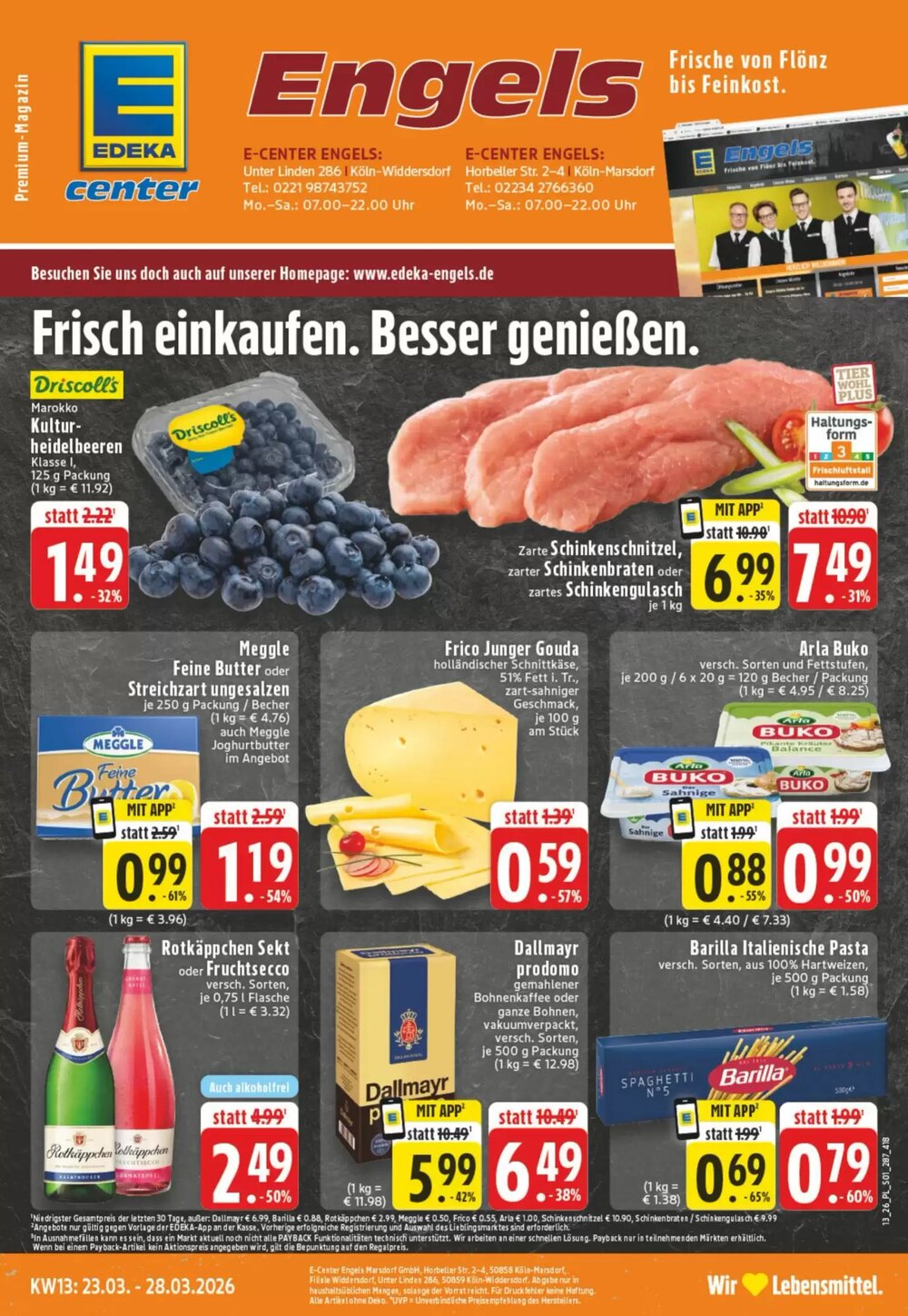 E-Center Prospekt (ab 23.03.2026) zum Blättern - Seite 1