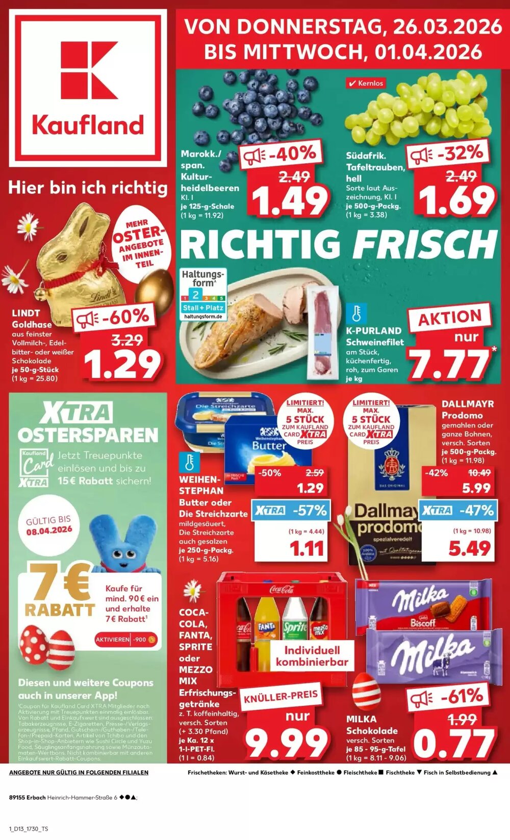 Kaufland Prospekt (ab 23.03.2026) zum Blättern - Seite 13