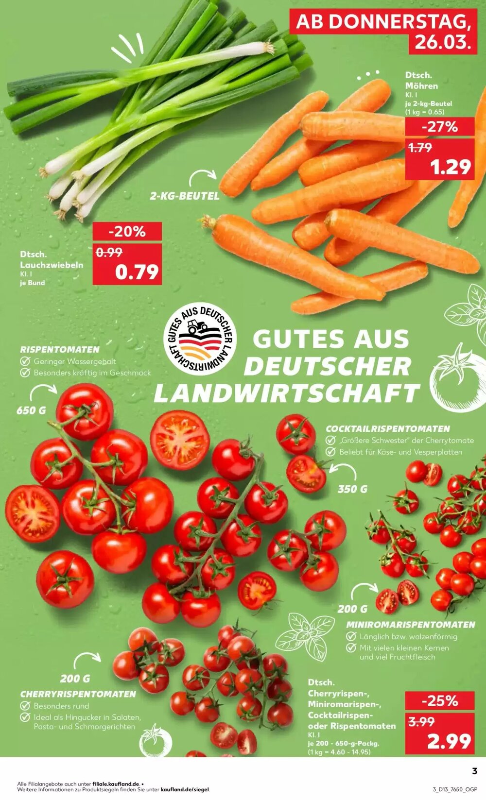 Kaufland Prospekt (ab 23.03.2026) zum Blättern - Seite 15